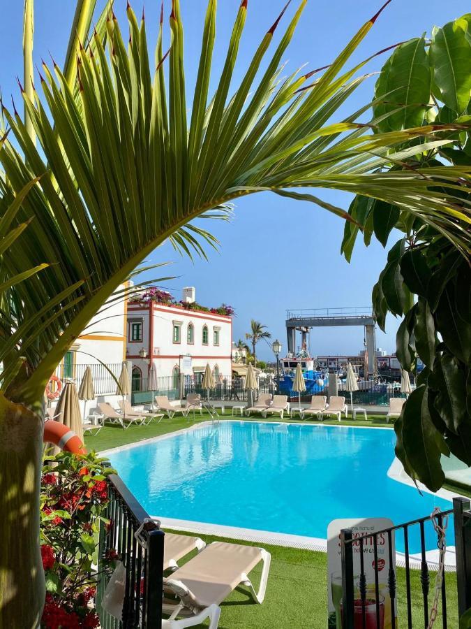 Billy'S Marina 360 With Pool Access Leilighet Puerto De Mogan Eksteriør bilde